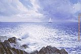 Peter Ellenshaw Solitary Mariner painting